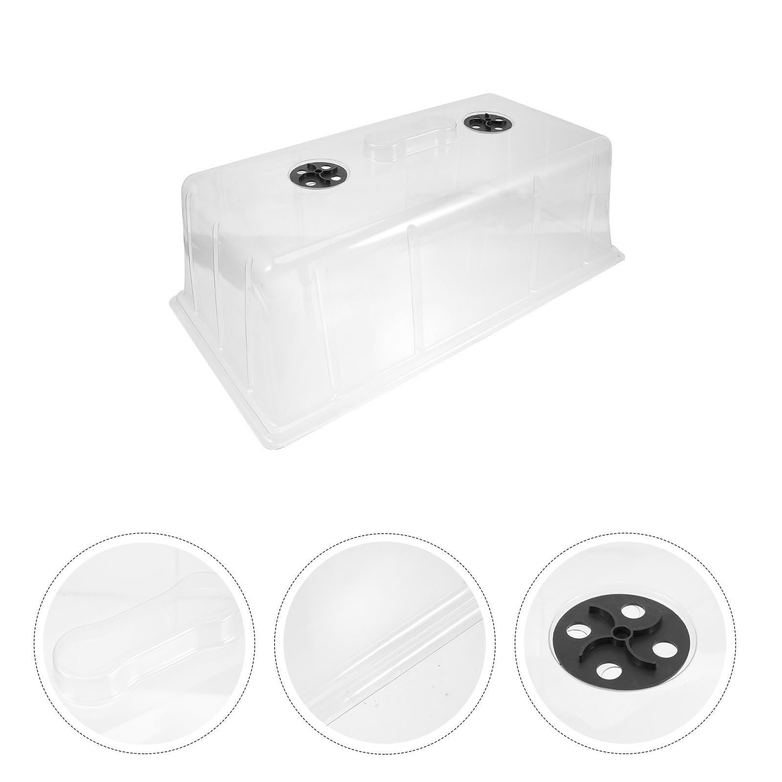 Abaodam Copertura Termica Funzione Mantenimento Temperatura per Piante in Plastica Traspirante per Mini Piante e Ortaggi per Giardinaggio Quotidiano