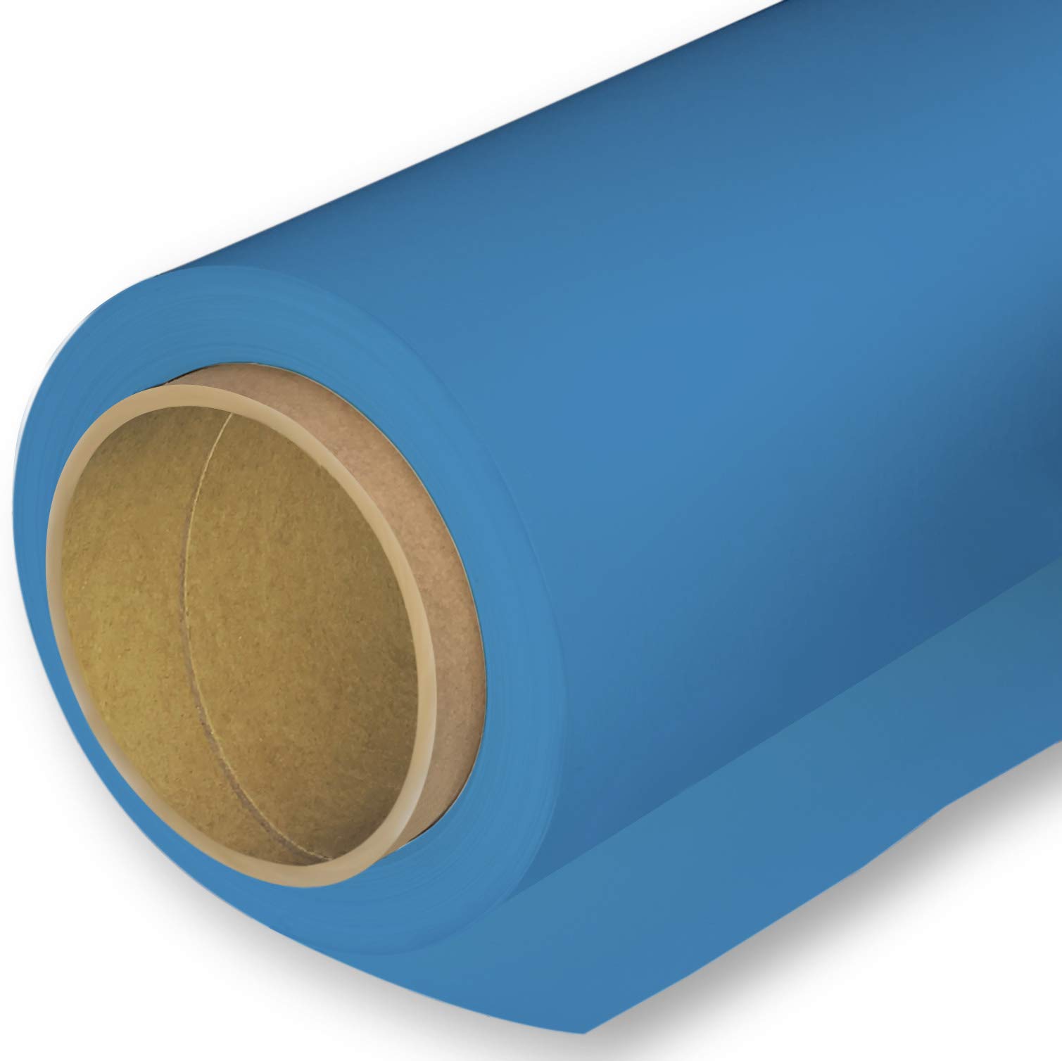 Huamei Seamless Photography Background Paper, Photo Backdrop Paper 107-Inches Wide x 36-Feet (Blue Lake)