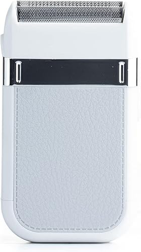 Pop Sonic Zip Afeitadora compacta para hombres a prueba de salpicaduras IPX4 se acerca - BlancoGris