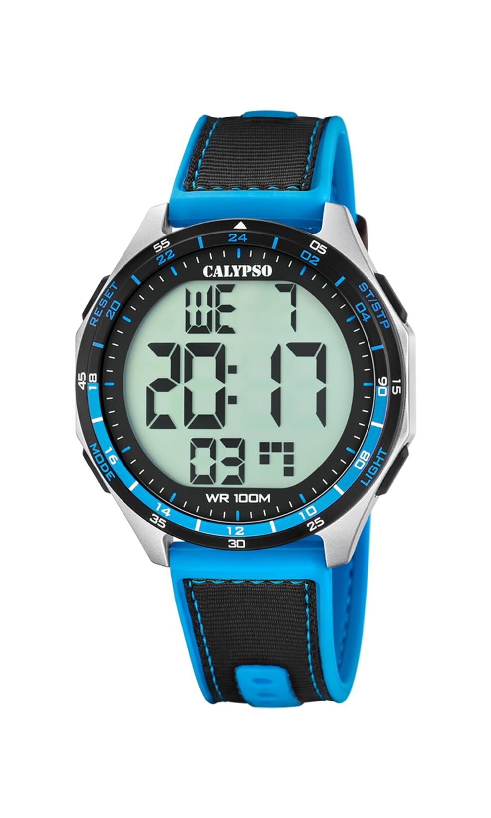 Calypso Orologio Digitale Uomo in Gomma Nero