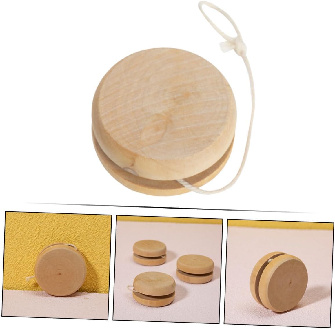 BESPORTBLE 4sets 5pcs Wooden Unisex Outdoor Educational String Present Portable Design 5pcs*4