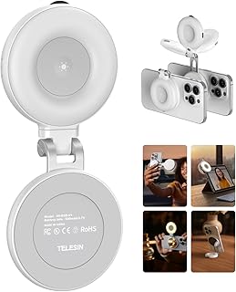 TELESIN Magnetic Phone Selfie Light Compatible with iPhone Magsafe
