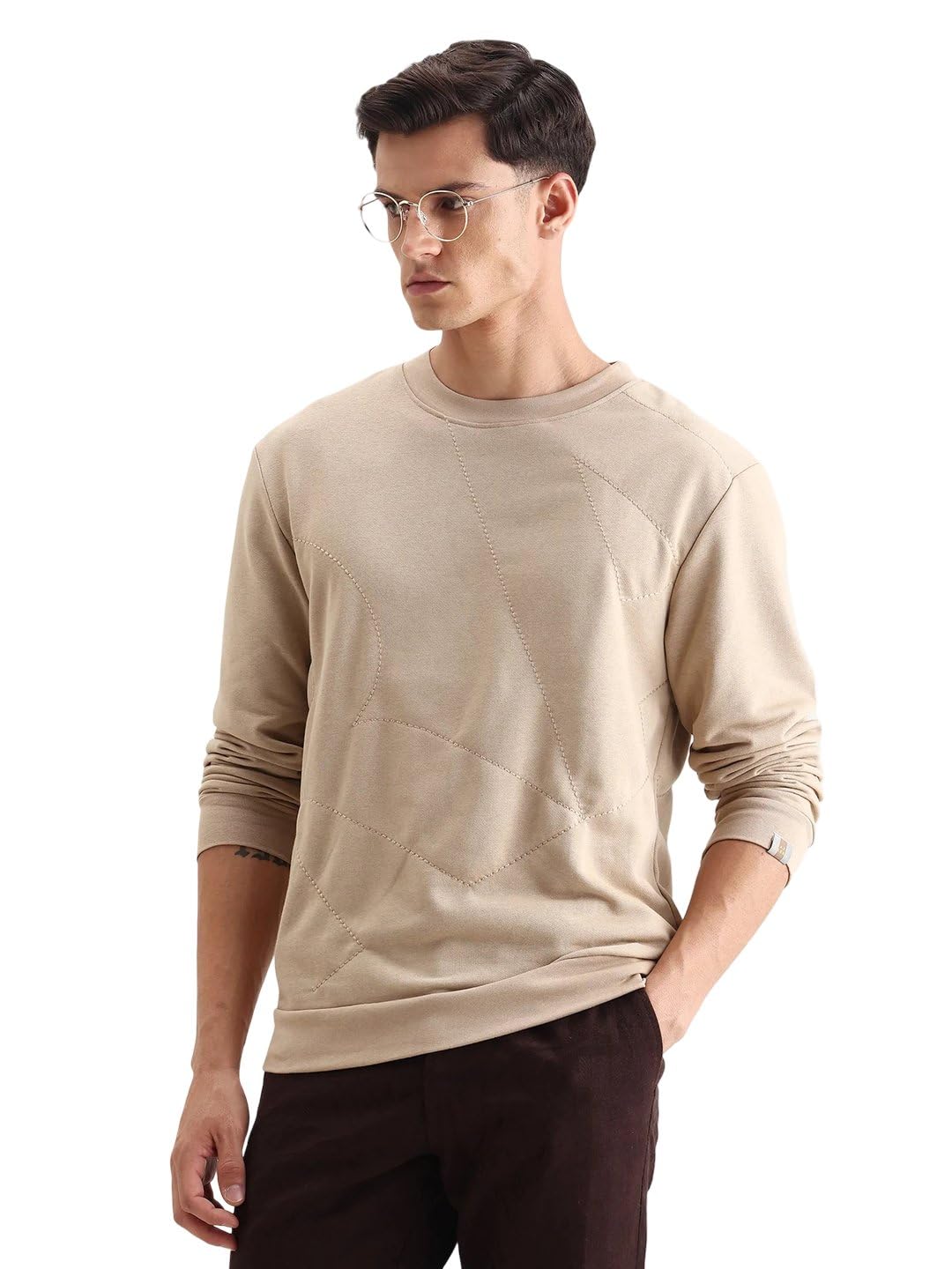 Regular fit Embroidered Sweatshirt-image-5
