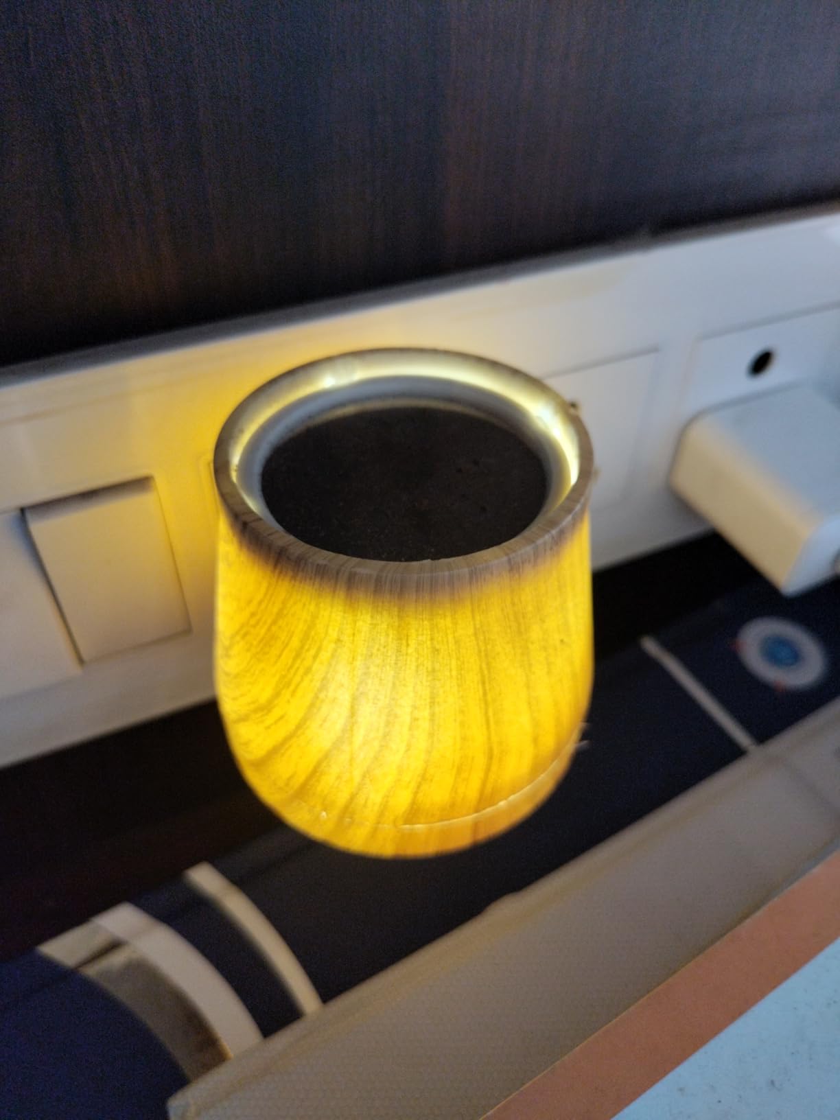Kapoor Dani/Kapoordani/Wooden Pattern/Aroma Oil Burner/Perfume Diffuser ...