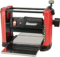 Vista 1 de Cepilladora de espesor portátil de 15 amperios y 12-1/2 pulgadas (asas de madera de 12-1/2 pulgadas de ancho a 6 pulgadas de grosor), Bauer E-B