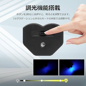 Amazon.co.jp: GIMUYA Type-C LEDライト USB 車内用 8色 照射