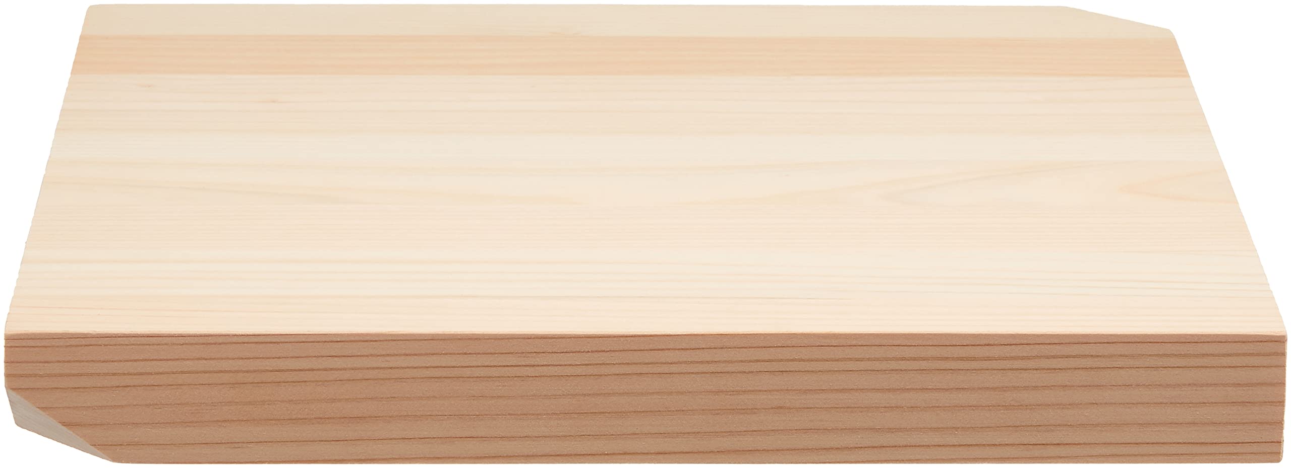 Amazon｜ヤマコー 日本製 まな板 臺處 桧 MANAITA 木箱入 27×27×3cm  