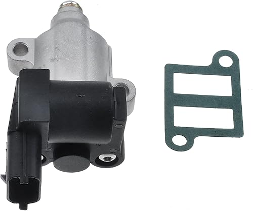 Miniatura 2 de A-Premium Válvula de control de aire ralentí Actuador IAC compatible con Hyundai Elantra Tiburon Tucson 2005-2009 Kia Spectra Spectra5 Sportage