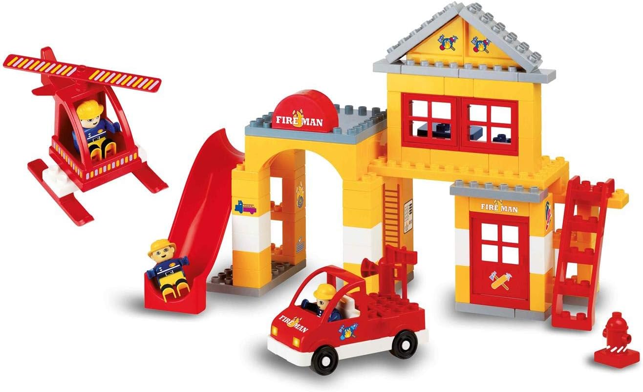 UnicoAndroni Giocattoli-8558-0002 Compatible Car Buildings: 8558-0002, Assorted Colours, Medium