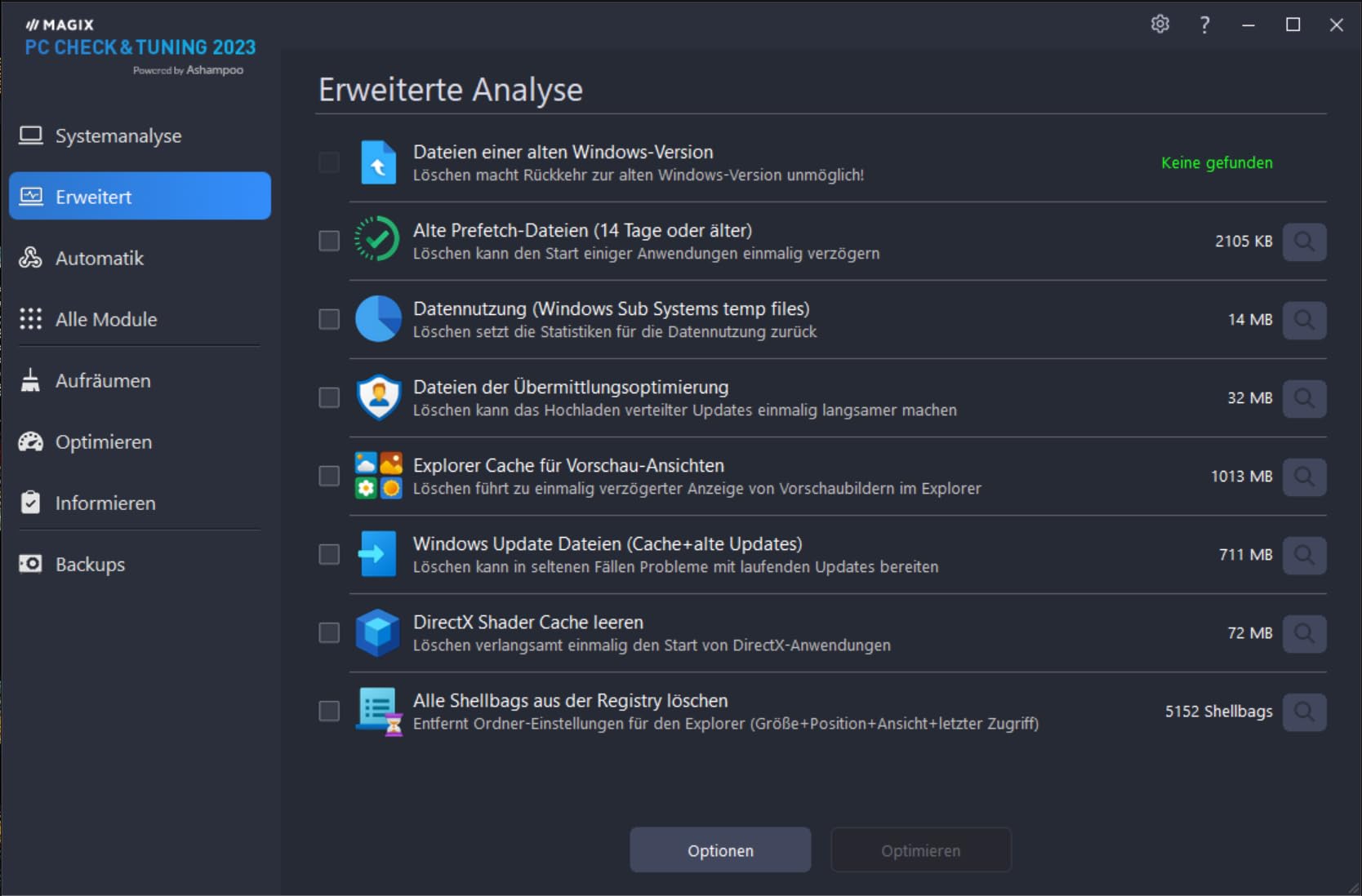 MAGIX PC Check & Tuning 2023 - AUFRÄUMEN. BESCHLEUNIGEN. ABSICHERN. | System Optimierer | PC aufräumen | Optimiert für Windows 10/11 | 2 Aktivierungen - 1-Jahreslizenz-Version