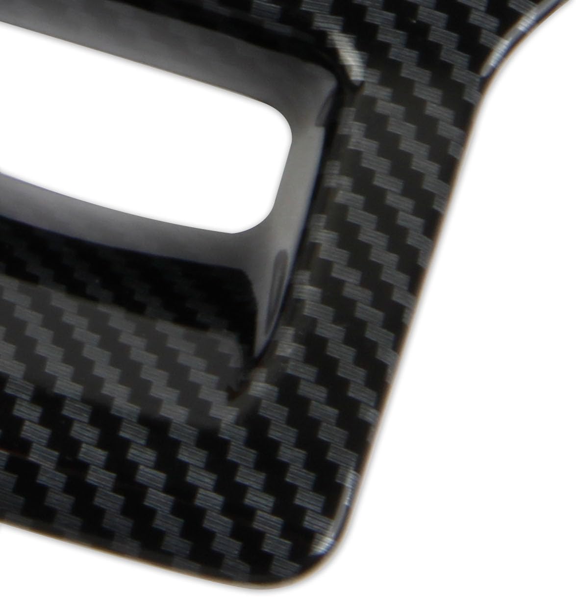 Korlot Carbon Fiber Style Interior Steering Wheel Cover Trim Accessories for KIA K5 GT GT-Line 2021-2026