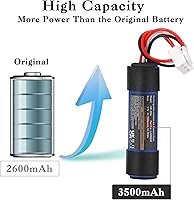 Vista 4 de Hisewen Batería de repuesto para Harman Kardon Onyx, 3500mAh LI11B001F Batería para Harman Kardon Onyx Studio 1/2/3/4 Altavoz Bluetooth