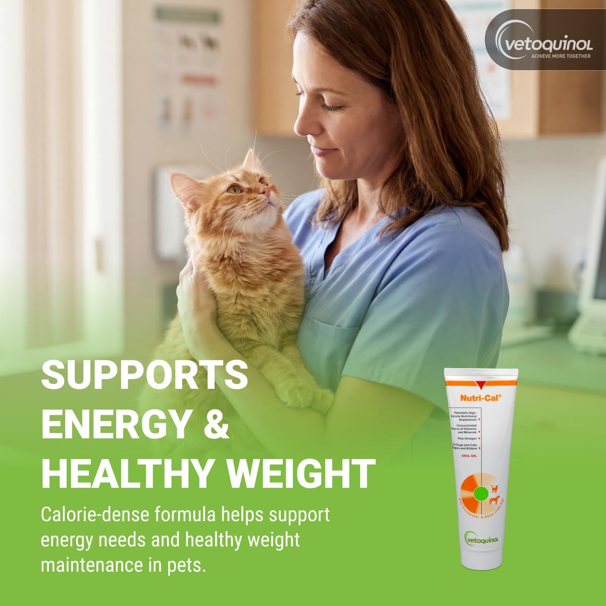 Vetoquinol Nutri-Cal - High-Calorie Nutritional Gel - Supports Daily Nutrition for Picky Eaters - Essential Nutrients & Vitamins for Cats & Dogs - Easy Feeding Oral Gel - 4.25 oz product thumbnail 4