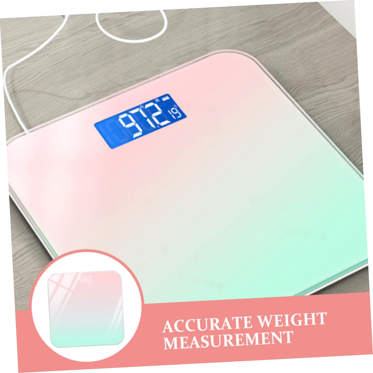 ORFOFE Báscula Digital Portátil para Bebés con Pantalla LCD Precisión Alta para Seguimiento del Crecimiento Infantil para Recién Nacidos y Pequeños Medición Kilogramos