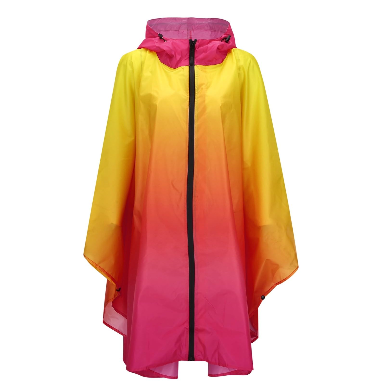 Poncho de lluvia para hombre y mujer, unisex, reutilizable, chubasquero para bicicleta, multiusos, chaqueta de lluvia con capucha larga, poncho de lluvia, chaqueta transpirable, impermeable