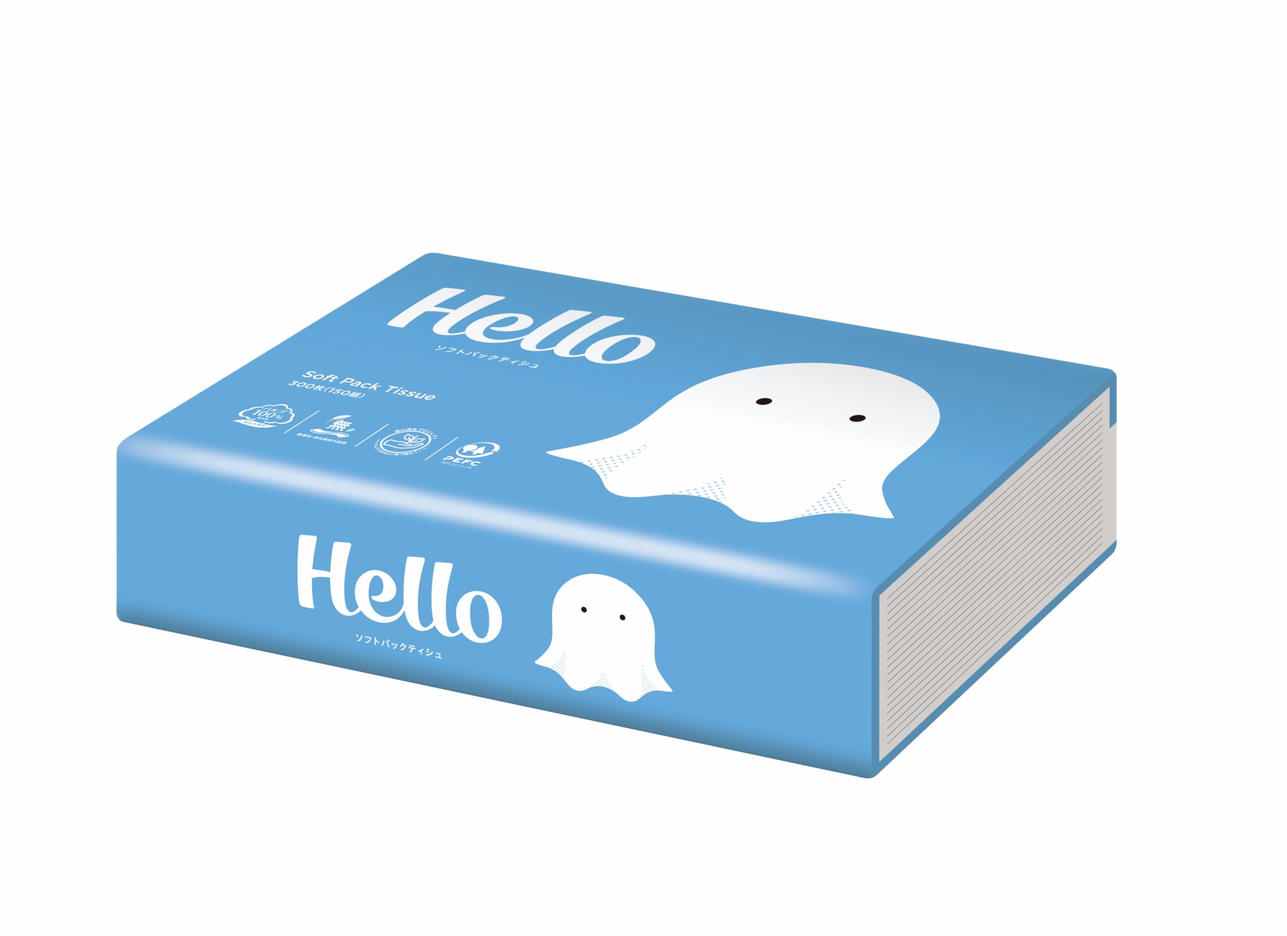 Amazon.co.jp: 【ケース販売】ハロー ソフトパックティッシュペーパー