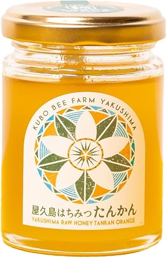 Kubo Beegarden Yakushima Farm Yakushima Honey, 4.2 oz 120 g, Pure Honey, Made in Japan