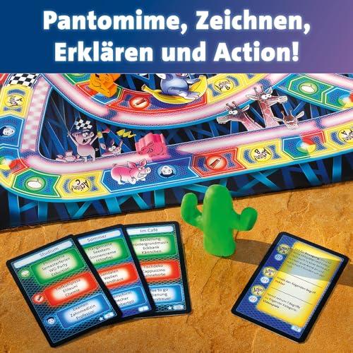 Ravensburger 26772 - Nilpferd in der Achterbahn - Gesellschaftsspiel für die ganze Familie, Spiel für Erwachsene und Kinder ab 10-99 Jahren, für 3-12 Spieler - Partyspiel, Silvesterspiel – Bild 5