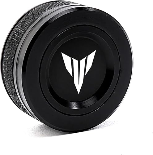 Miniatura 5 de Compatible con Mt 07 MT07 MT09 Tracer 700 900 Gt Tracer97gt 2021 2022 YZF R6 R7 Tapa de aceite de aluminio Tapa de depósito de líquido de freno