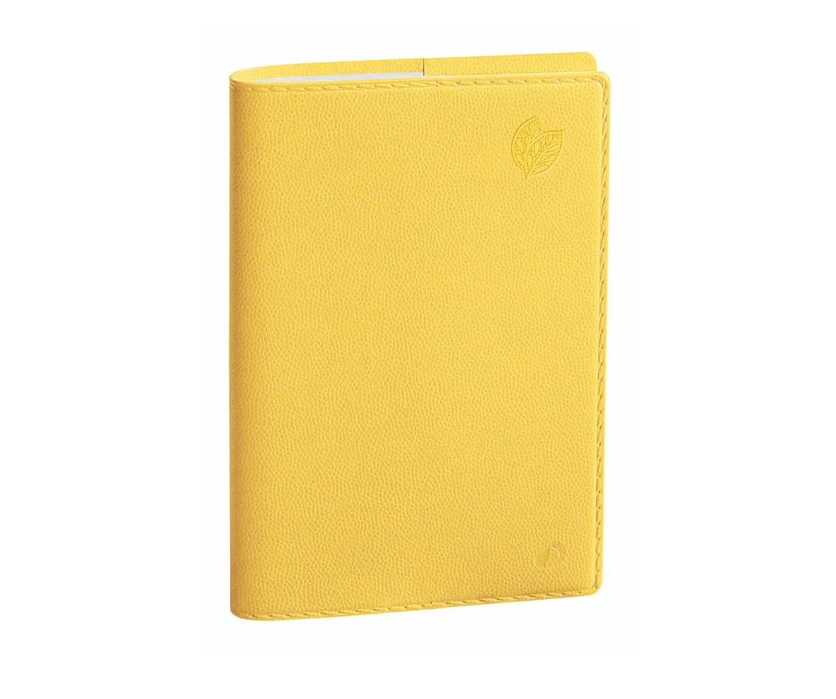 Quo Vadis, Collection: Equology, Recycled Travel Diary, Civil Diary, Week to View, Format: 9 x 12.5 cm, Colour: Yellow