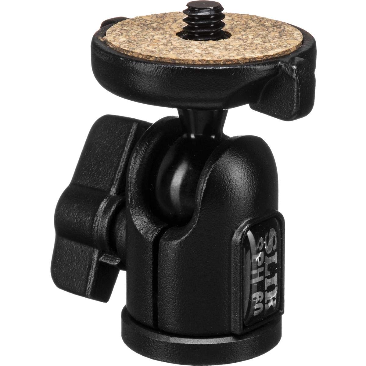 SBH-60 Small Compact Ballhead, Supports 1.25 lbs., Black (618-606)