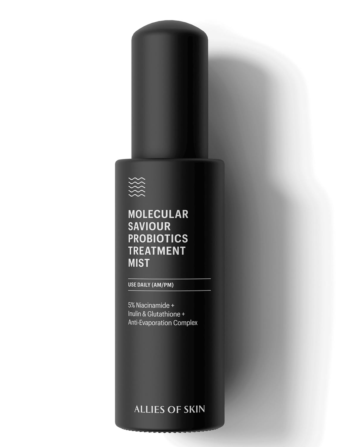 Allies of Skin Molecular Saviour Probiotic Face Mist | Facial Toner & Mist to Help Skin Look Refreshed | Supports Hydrated Skin | 5% Niacinamide for Radiance | Travel Friendly | 1.7 Fl Oz