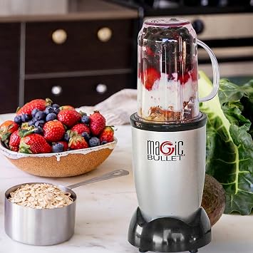 22oz Cups Replacement Compatible with NutriBullet Magic Bullet Blender Mixer 200W MB1001S, for Magic Bullet Blender Juicer Tall Mugs with Handle Replacement Parts Accessories (2 Pack)