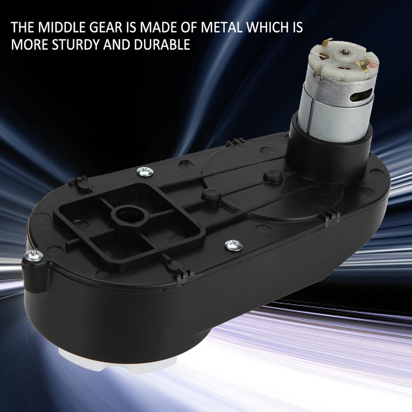 Moteur électrique RS390, Moteur RS390 12 V 16 000 Tr/min Moteur 16 000 Tr/min Moteur Rueda Coche Infantil 6 V Drive Engine Ride pour 6 V/12 V pour les Pièces de Rechange de Voiture et(12V 16000RPM)