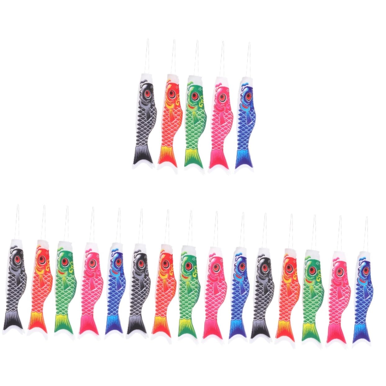Drapeaux de carpe Koinobori déco extérieure durable pour sublimer un restaurant rapidement