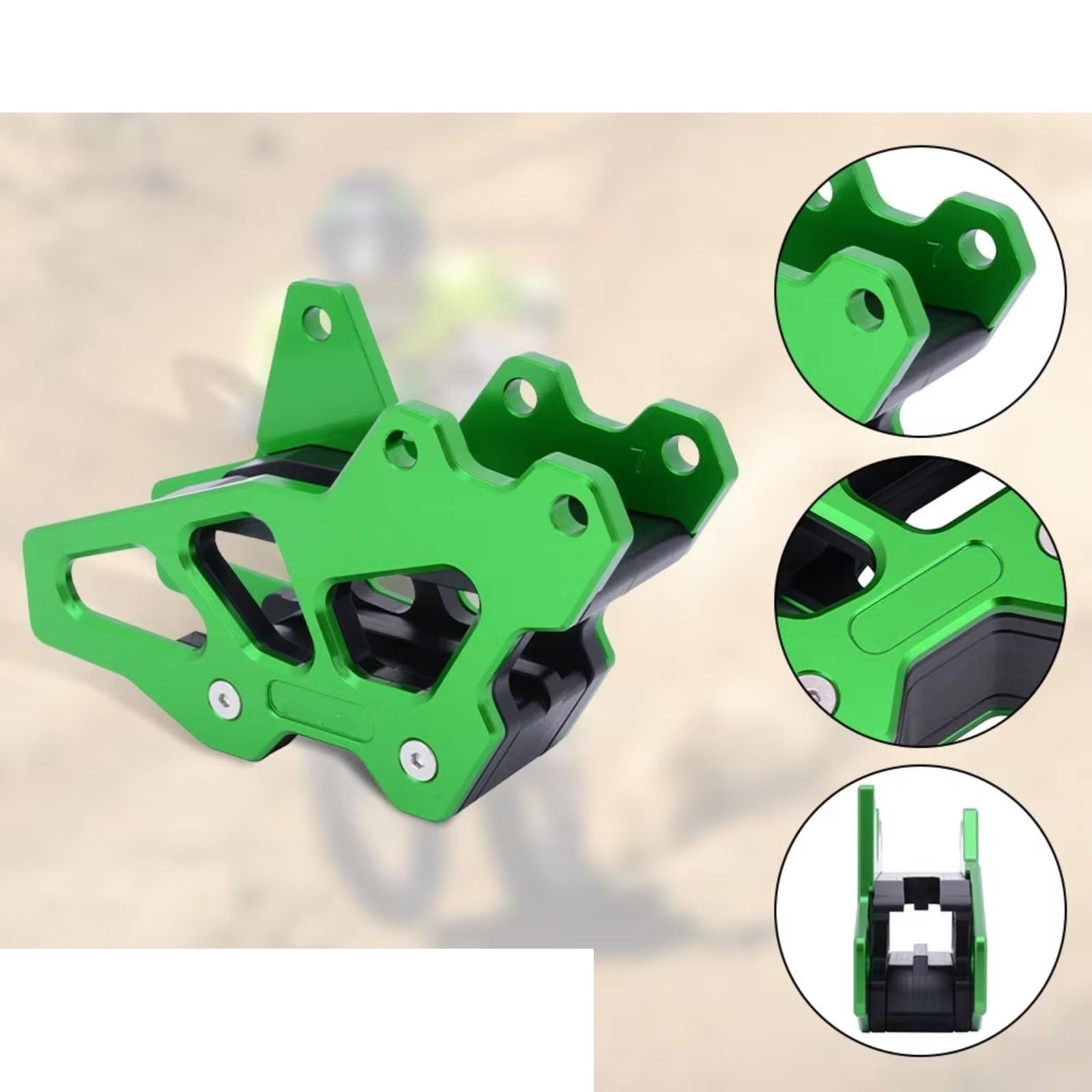 Moto Guida Catena Compatibile Con Per KX450F 2009 2010 2011 2012 2013 2014 2015 2016 2017 2018 Moto Catena Guida Guard Protector