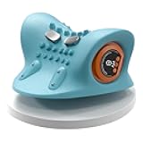 Neck Massager, Masajeador de Cuello, 3 Modes Electric Neck and Shoulder Relaxer Pillow, with Heat 26° Angle Cervical Traction Device for Pain Relief Deep Tissue