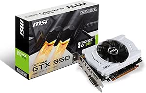 MSI Computer GeForce GTX 950 2GB OC PCIE x 16 DirectX 12 SLI Support Graphic Card (GTX 950 2GD5 OCV1)