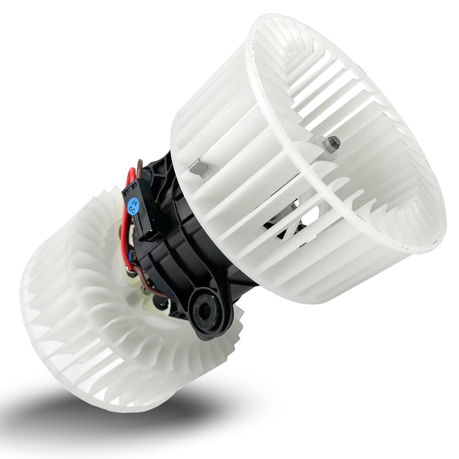 700279 AC Heater Blower Motor with Fan Fit for BMW 540i/M5 2000-2003 | For BMW 525i/530i 2001-2003,X5 2000-2006,528i 2000, Replacement for OE#64118385558, BM3126104