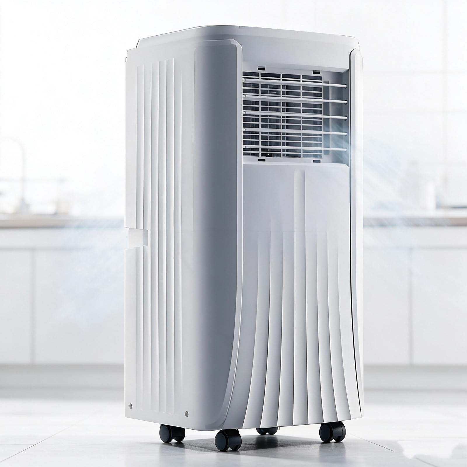 Przenośny klimatyzator 12 000 BTU (3 w 1) – chłodzenie powierzchni do 25 m², pilot i timer 24-godzinny