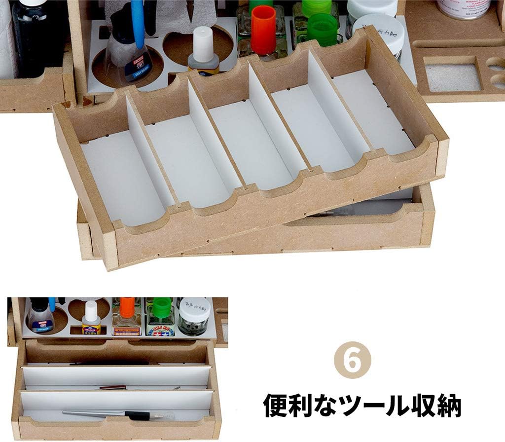 Amazon Co Jp プラモデル専用 組立式作業棚 Arttystation Piccolo ピッコロ 狭いスペースの収納 プラモデル 棚 模型 工具 収納 整理 部屋 収納 作業台 デスク プラモデル 塗料 飾り棚 プラモデル道具収納 ガンプラ棚 ワーク ステーション プラモデル棚 ホビー
