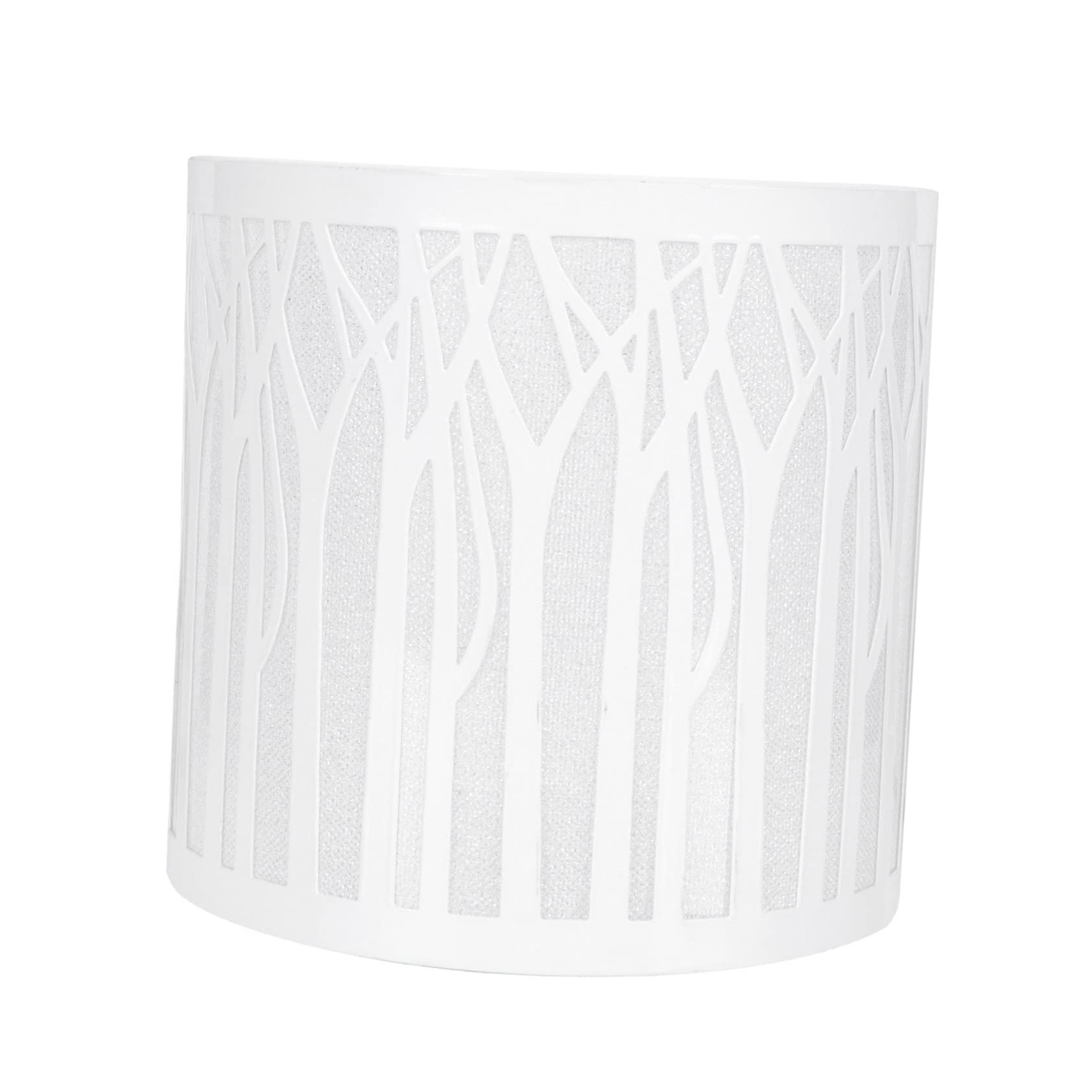 Pantalla de Lámpara Colgante de Hierro con diseño de bosque para techo 8