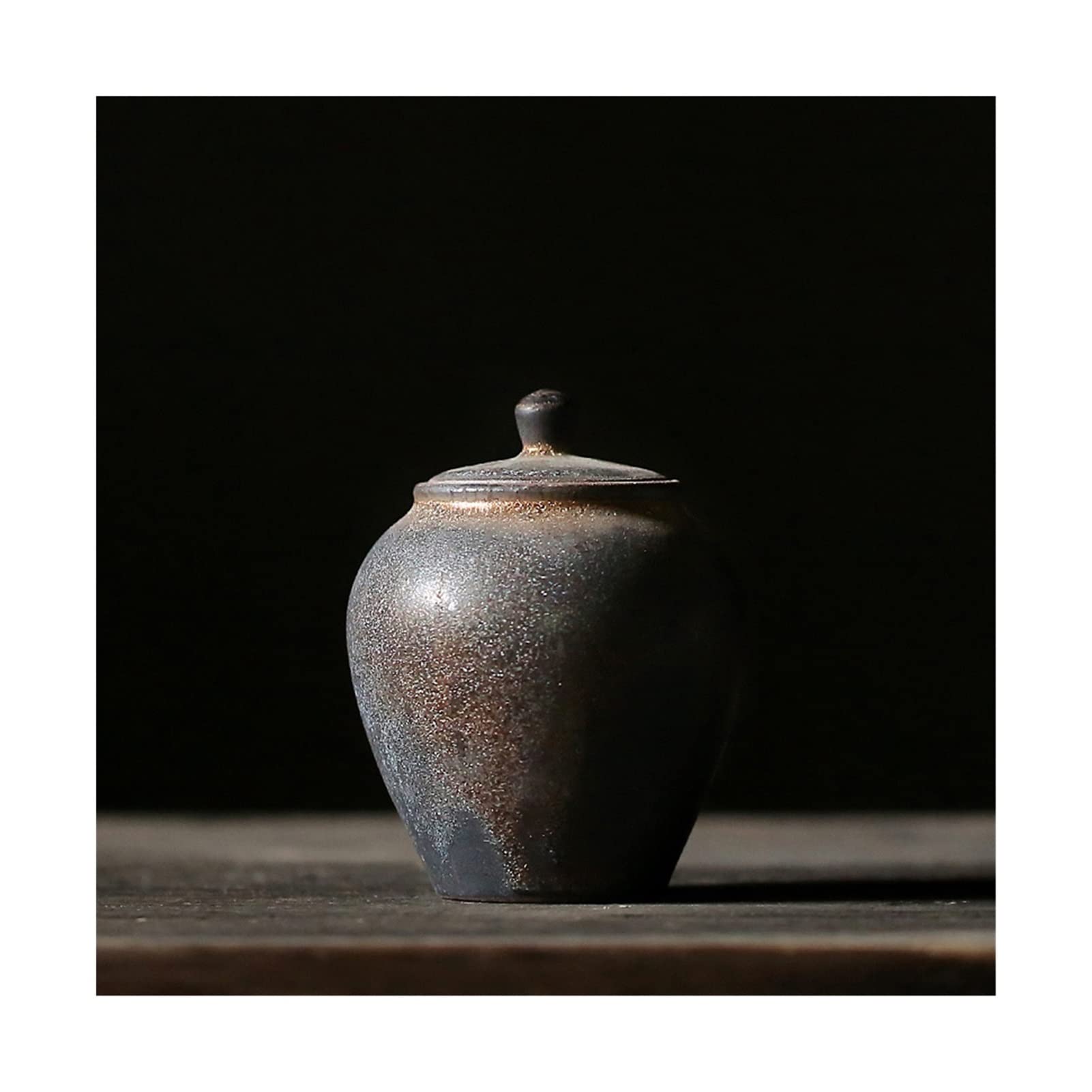Ceramiczne pudełko na herbatę Pudełka na herbatę Vintage porcelanowy pojemnik na herbatę do przechowywania herbaty, prezent dla przyjaciół i rodziny (kolor: Styl B)