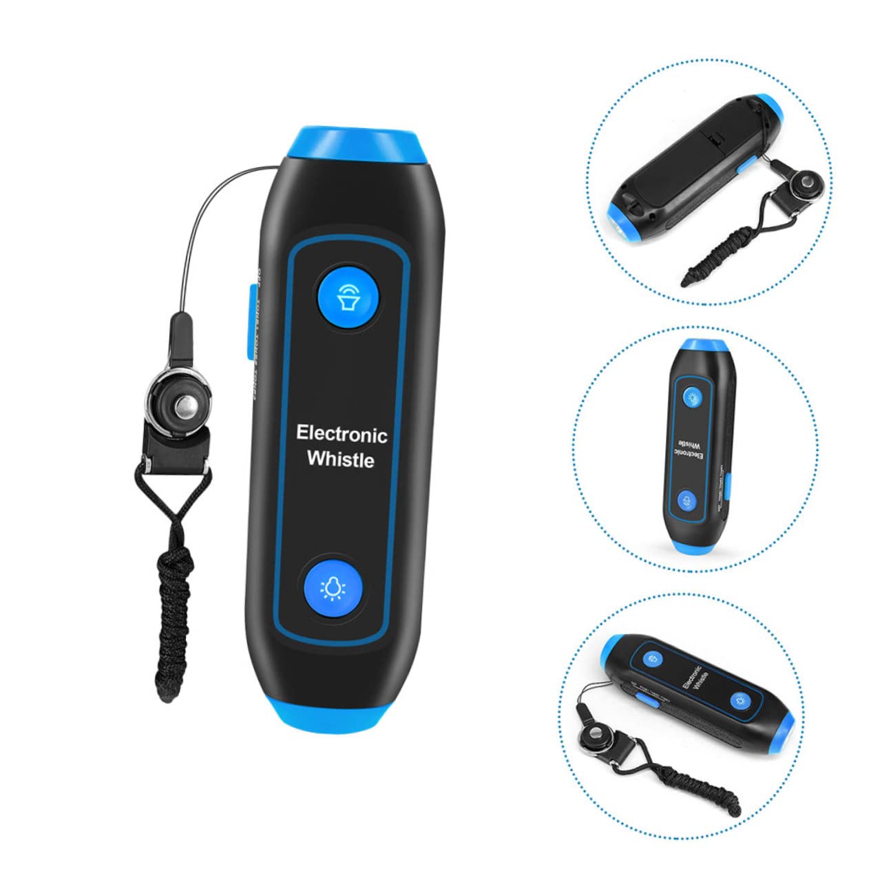 Kisangel Silbato Electronico Silbato De Emergencia Tapón Aire Instrumento Silbato De Tenis Bloquear Silbatos Electronicos Dispositivos De Ladrido para Perros Cable USB Abdominales Orange