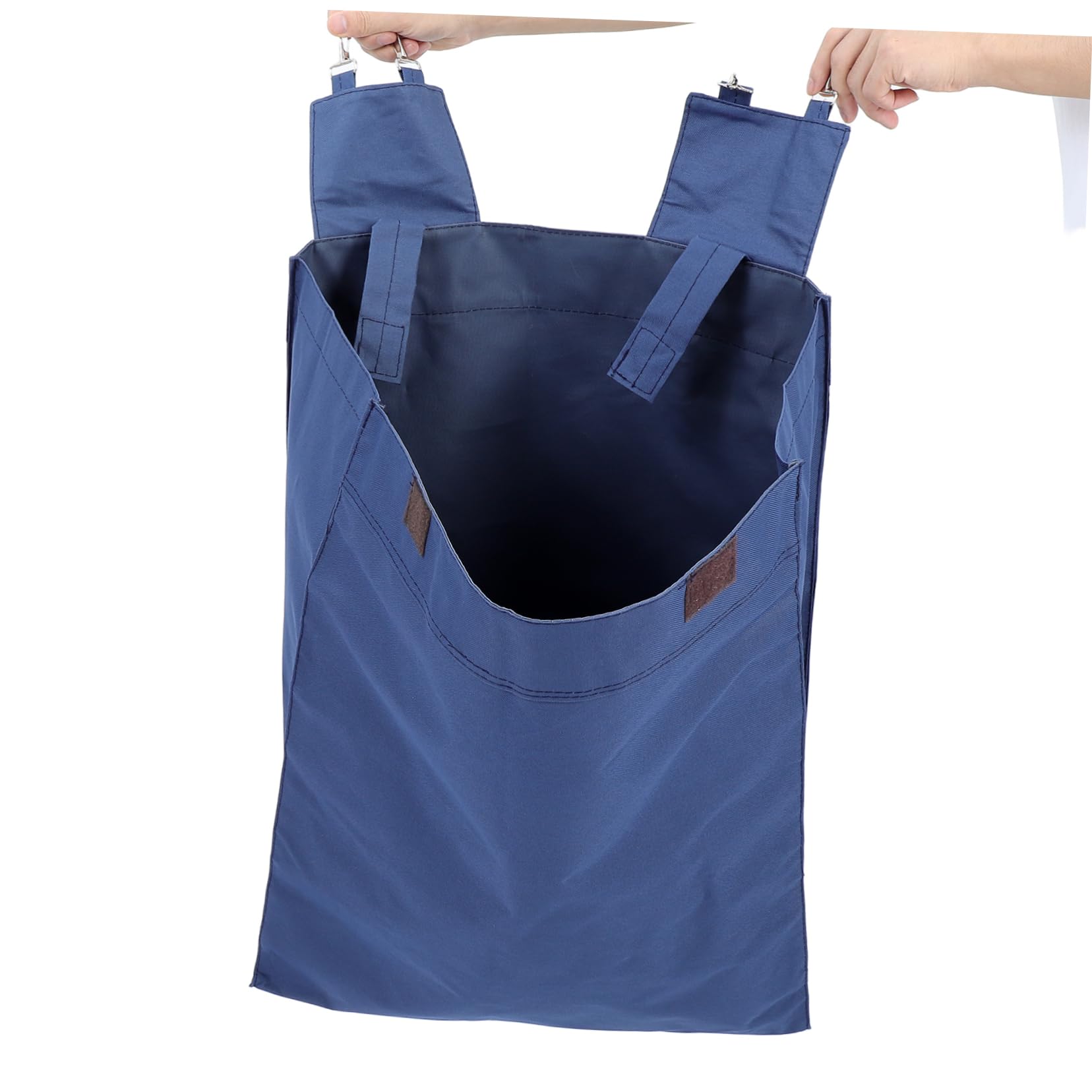 Cabilock Bolsa para Lavado y Recolección de Polvo con Tela Oxford, Azul, 50x23x60 Cm, Resistente para Carros de Limpieza Industrial y Servicio en Hoteles