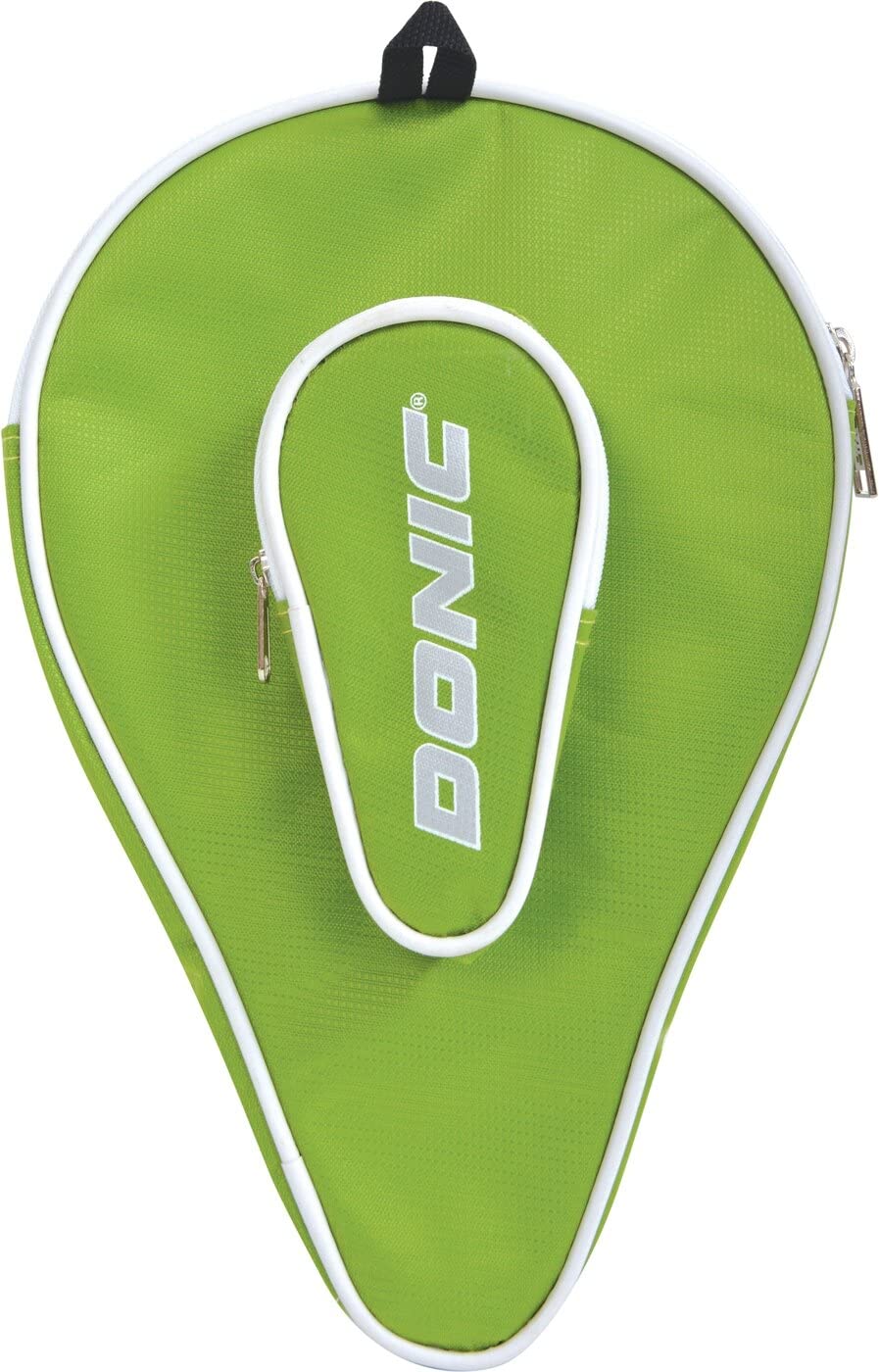 Donic-Schildkröt 818537 - Custodia per racchetta da ping pong con scomparto extra per 3 palline