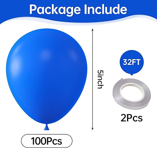 Vista 28 de KALOR Globos de arena blanca retro, 100 piezas de 5 pulgadas mini globos de látex mate para arco de guirnalda de globos, decoración de cumpleaños