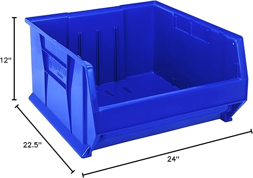 Miniatura 2 de Quantum Storage QUS957 - Contenedor apilable de plástico para Hulk, 23-78 x 22-12 x 12 pulgadas, 1 paquete