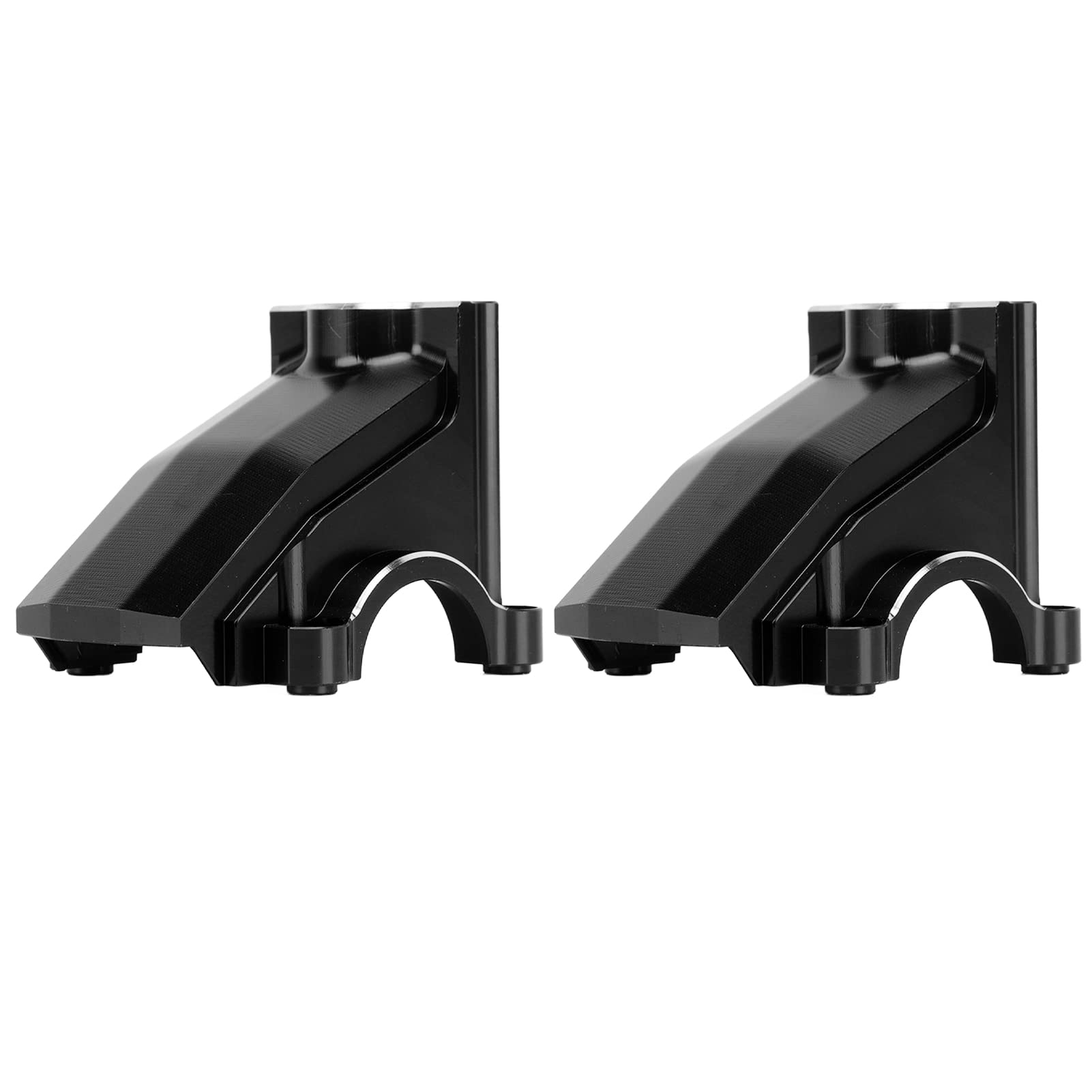 Irfora Scatola Ingranaggi RC Car, Lega di Alluminio Durevole (Black)