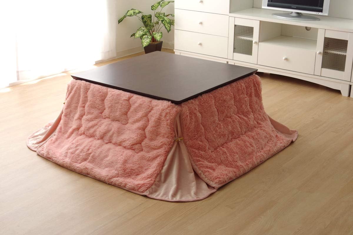 Kawaii Pink Kotatsu Futon Made of Filament Phillips Only Futon No Table 180×180cm