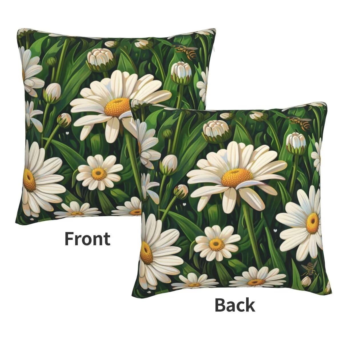 Federe Cuscini Divano 65x65 cm Set di 2 in Velluto Copricuscini Divano, Federe Cuscini Fiore Porpora Decorativi Cuscini per Divano, Federe Cuscino Divano per Soggiorno, Camera da Letto Decor -TR56