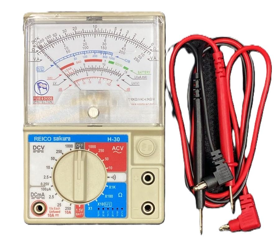 Image of REICO SAKURA H30 Analog Multimeter By Skyking