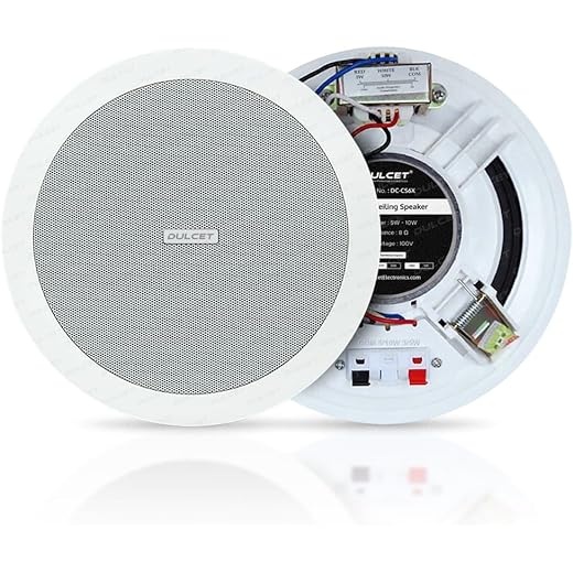 DULCET DC-CS6X Ceiling Speaker 6.5 inch