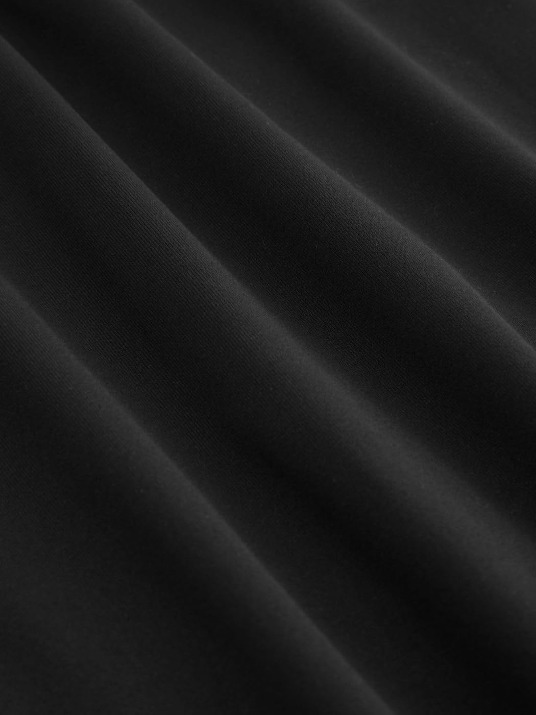 GOBLES Women's Sexy Long Sleeve V Neck Wrap Ruched Front Slit Midi Party Dress - Image 4