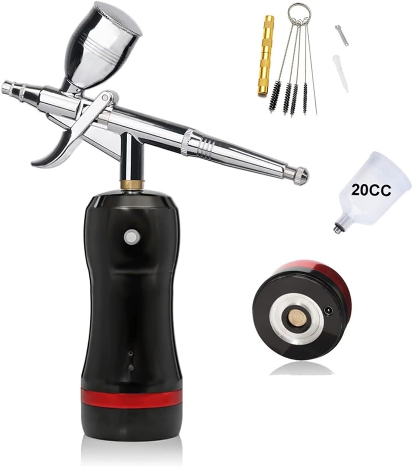 Sand Blaster profesjonalny Mini aerograf z kompresorem modele w skali pompa powietrza opalanie bezsłoneczne farba w sprayu tłok fryzjer tatuaż