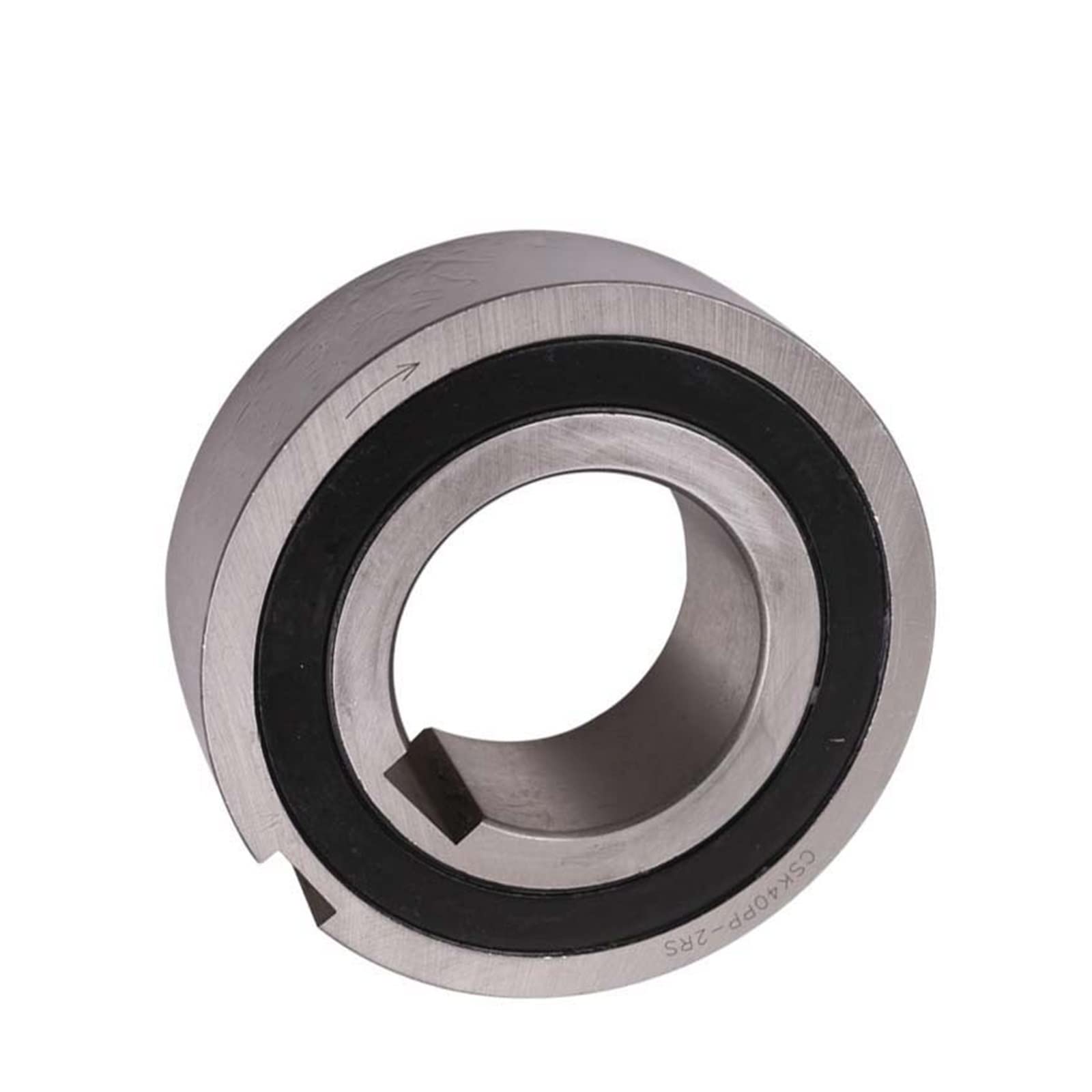 XRKJKQIDG 2Pcs CSK20/CSK20PP One Way Bearing with/Without Keyway Sprag Wheel Backstop Clutch 20x47x14mm Bearings(CSK20PP with Keyway)